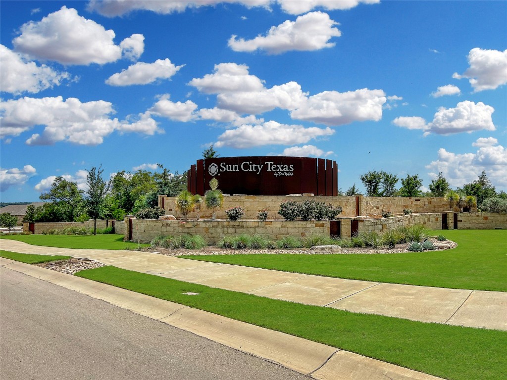 706 Livewater Cove Georgetown, TX 78633 - Photo 31 of 33 Welcome home to Sun City, TX