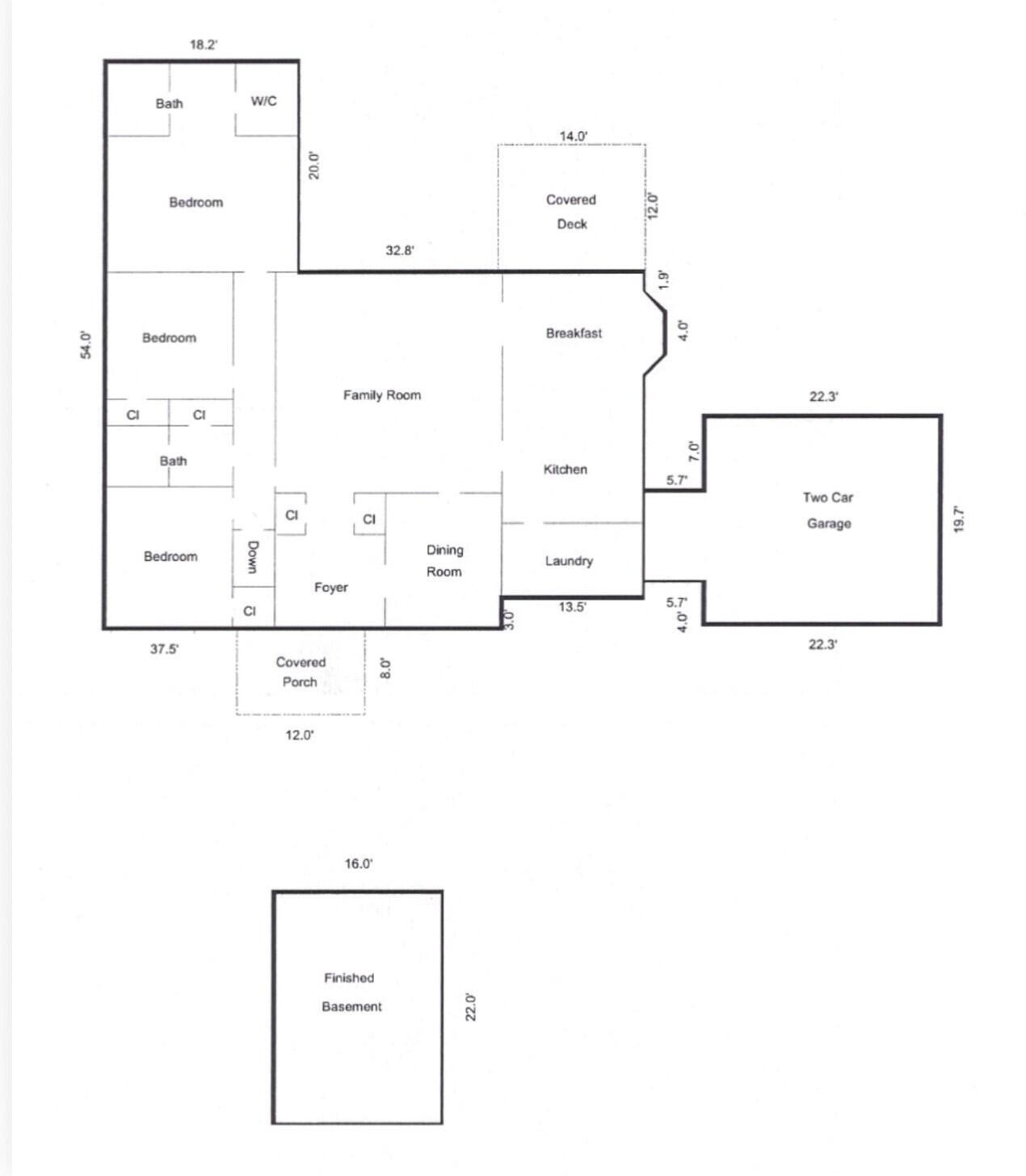 118 Dusty Ridge Trail Ringgold, GA 30736 - Photo 44 of 44 Floor Plan