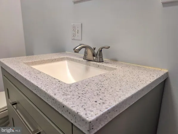a close view of sink and tap