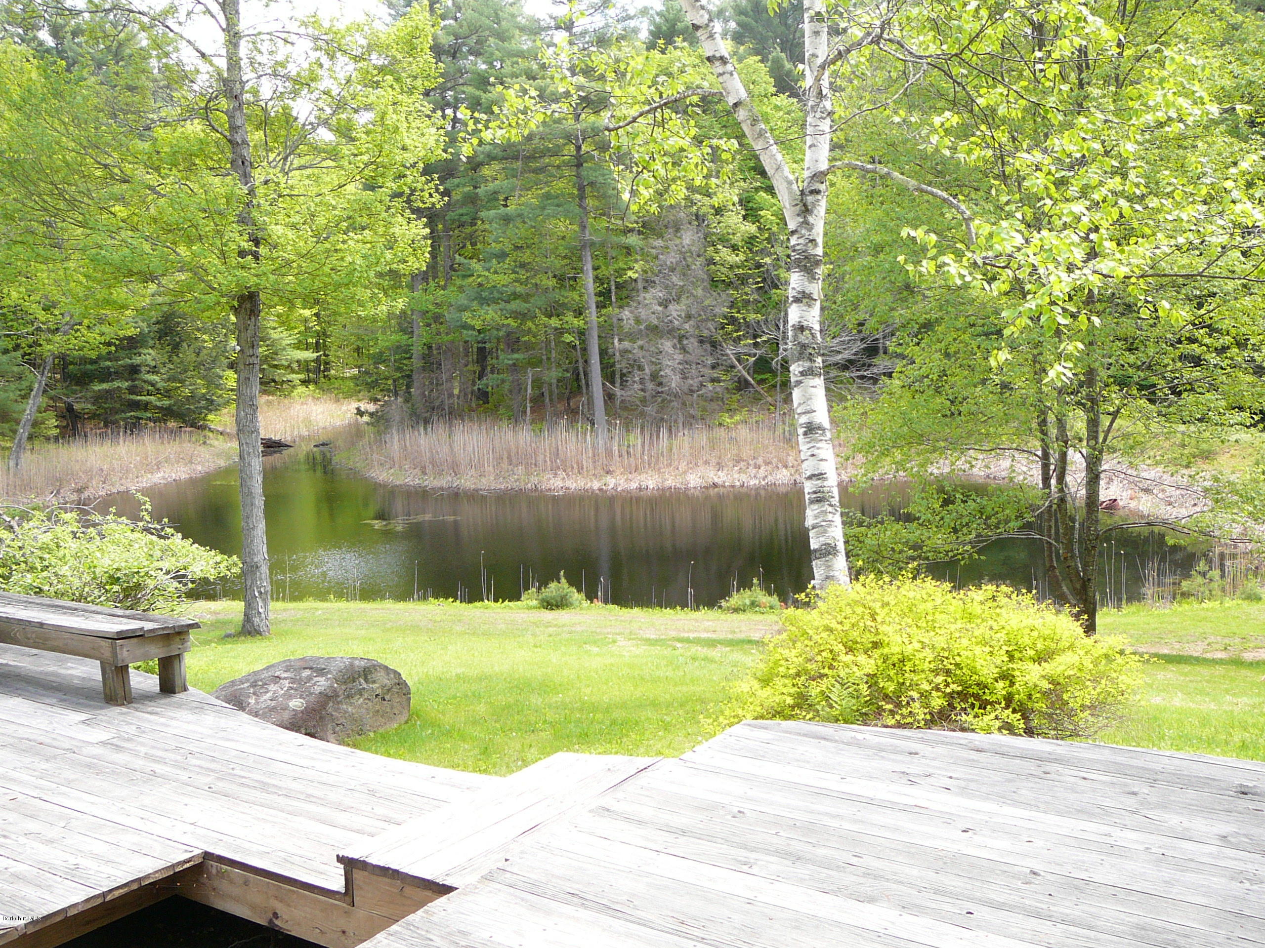 126 Tyringham Road Monterey, MA 01245 - Photo 8 of 35 a view of a lake view