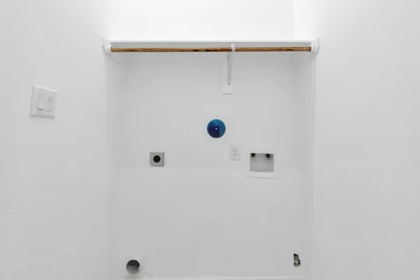 a close view of a shower in a bathroom