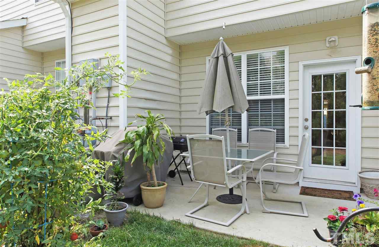 7822 Silverthread Lane Raleigh, NC 27617 - Photo 15 of 18 a view of potted plants and a table and chair