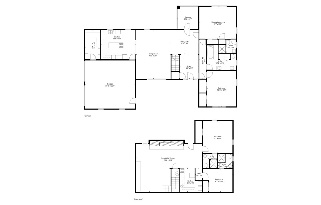 491 City Lake Road Pickens, SC 29671 - Photo 31 of 32 Explore the expansive layout of this home, featuring multiple levels and functional spaces for versatile living.