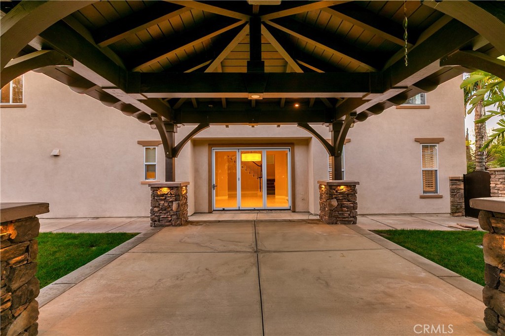 8075 Terraza Court Riverside, CA 92508 - Photo 46 of 75 View from Gazebo looking into the Dining Room