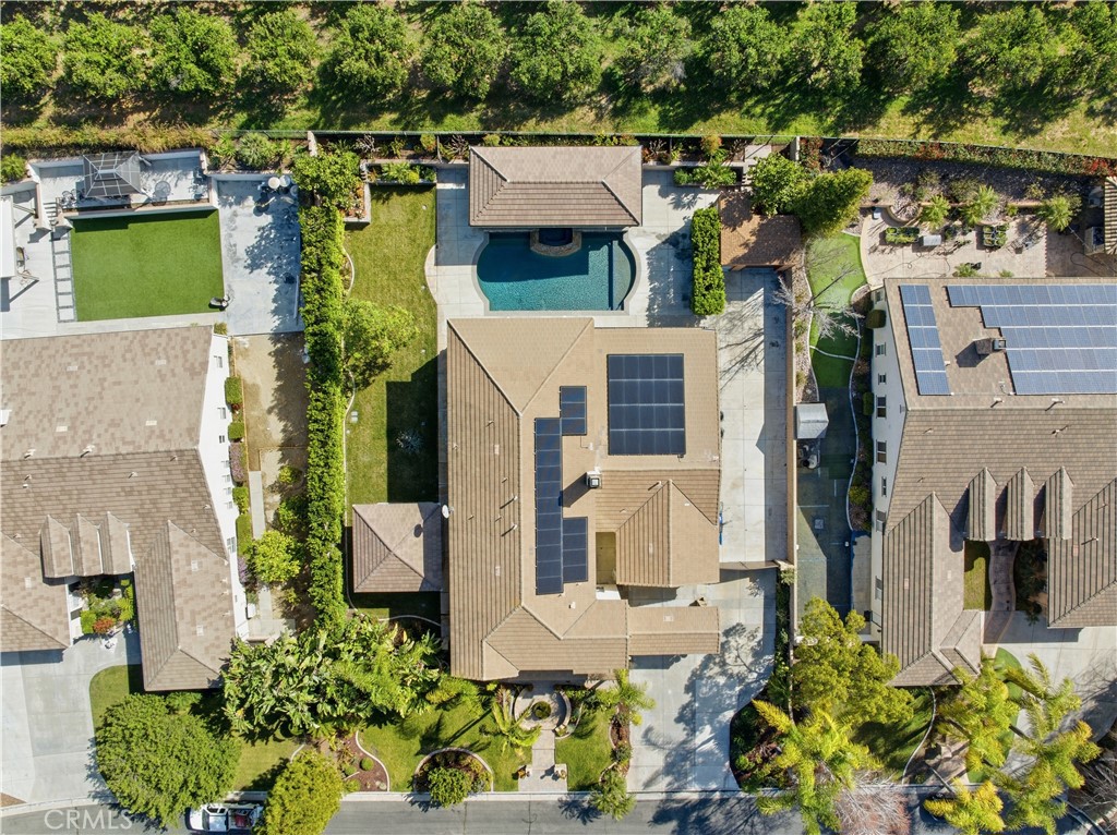 8075 Terraza Court Riverside, CA 92508 - Photo 72 of 75 an aerial view of multiple houses with outdoor space