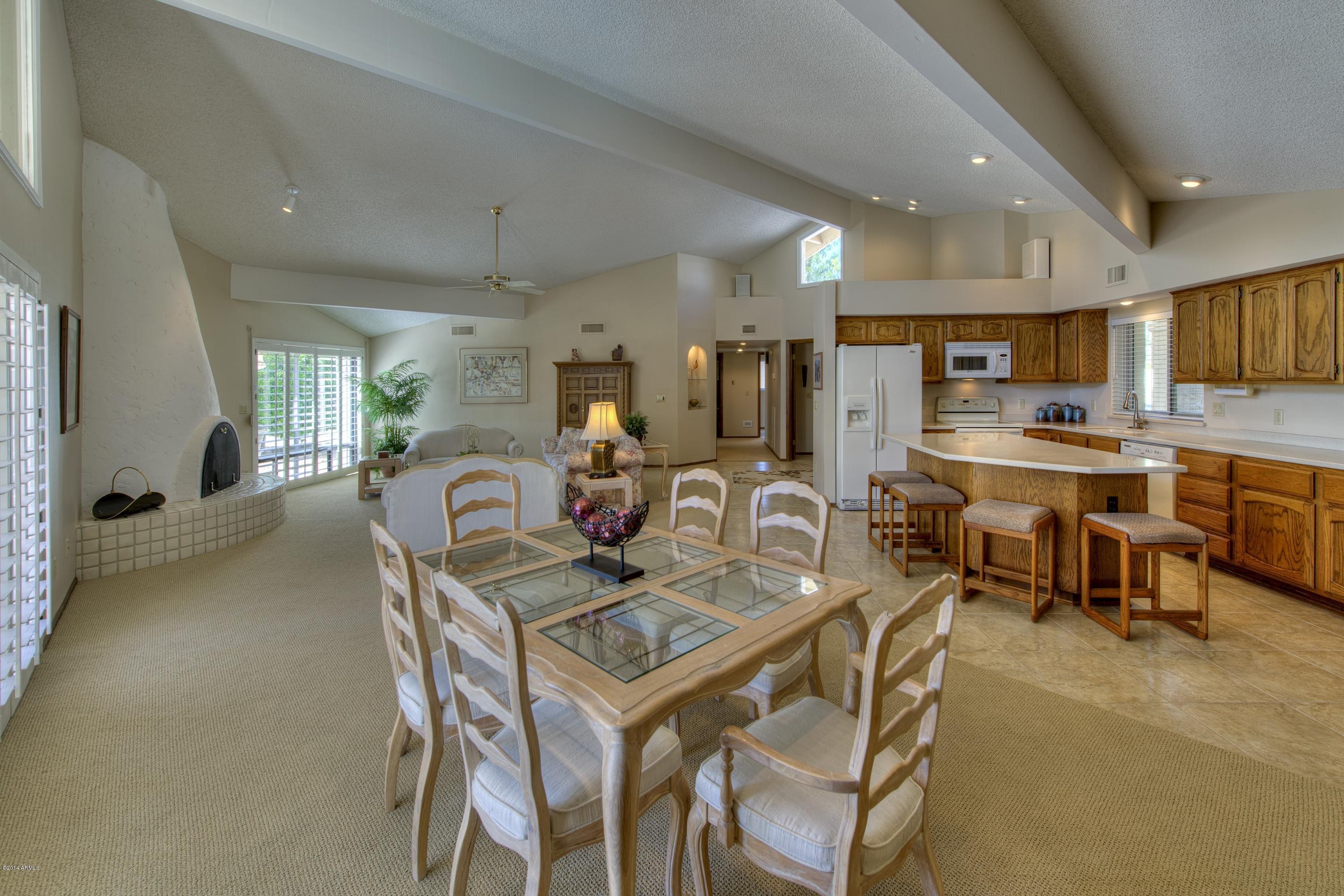 19111 East Tonto Trail Rio Verde, AZ 85263 - Photo 10 of 38 008_Dining, Kitchen & Living Room