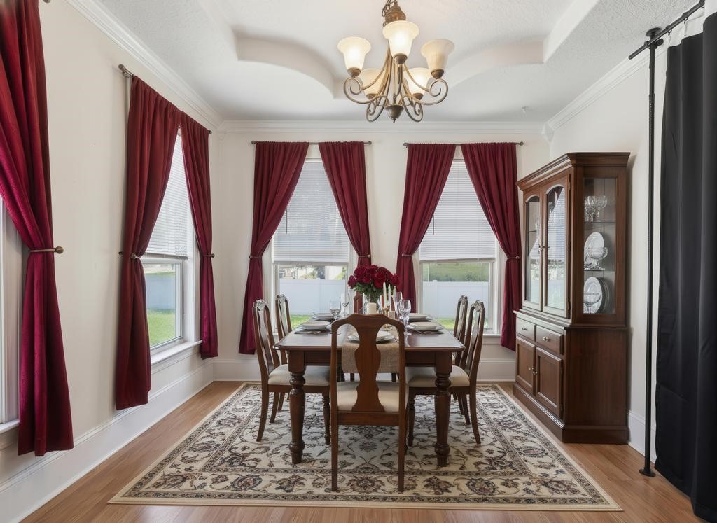 45107 Booth Street Callahan, FL 32011 - Photo 15 of 68 a view of a dining room with furniture window and wooden floor