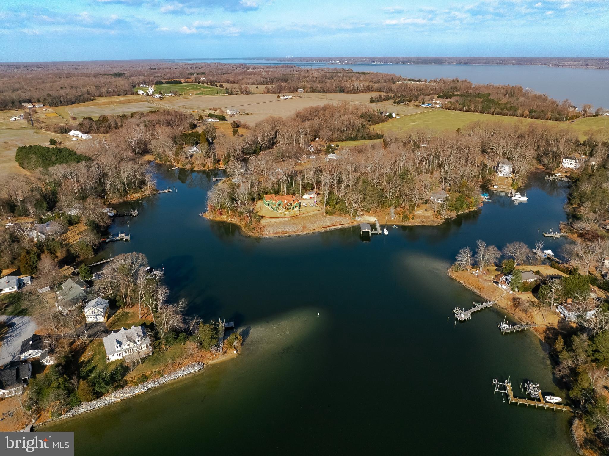 45093 Smiths Nursery Road Hollywood, MD 20636 - Photo 79 of 79 an aerial view of ocean and residential houses with outdoor space