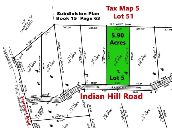 $29,900 | Lot#51 Indian Hill Lane, Frankfort, ME 04438
