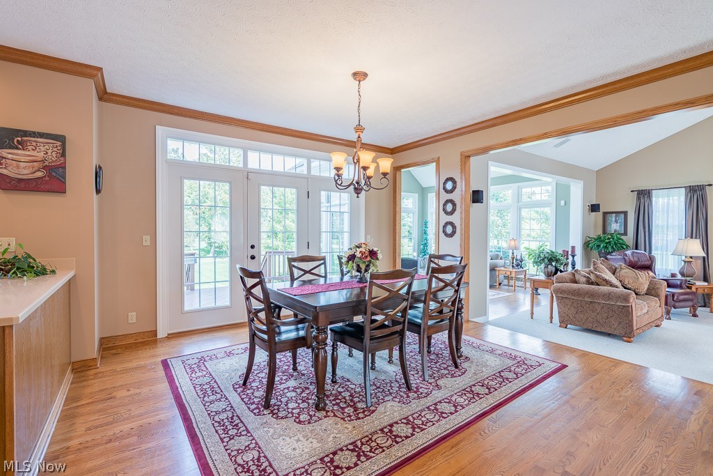 7474 North Marblehead Road Hudson, OH 44236 - Photo 11 of 34 Most spacious eating area of Kitchen opens to the Cathedral Family Room and Sunroom.