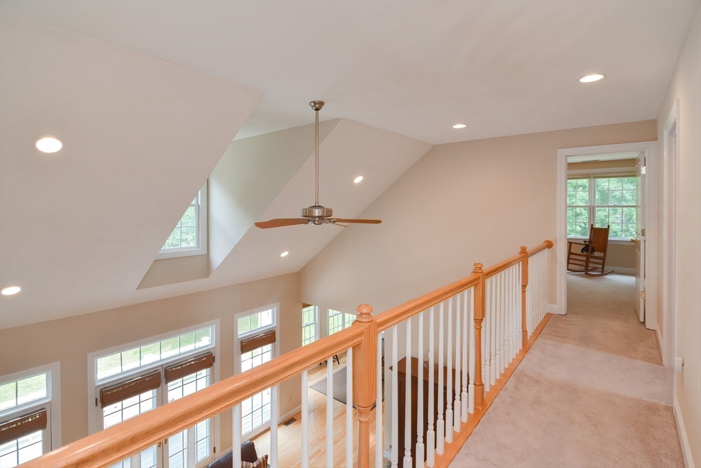 3 Freeman Place Mendon, MA 01756 - Photo 29 of 41 a view of a hallway with windows