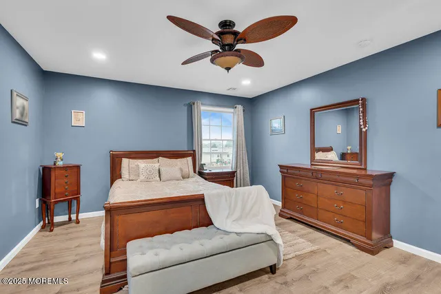 an aerial view of a city with ocean view