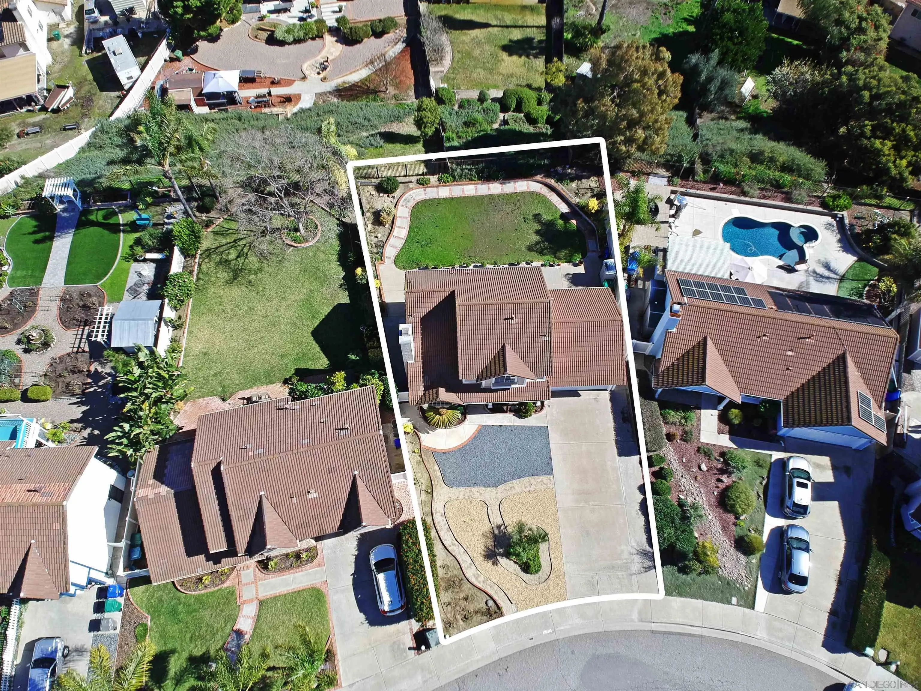1373 Crestview Drive Oceanside, CA 92056 - Photo 2 of 33 an aerial view of residential houses with outdoor space