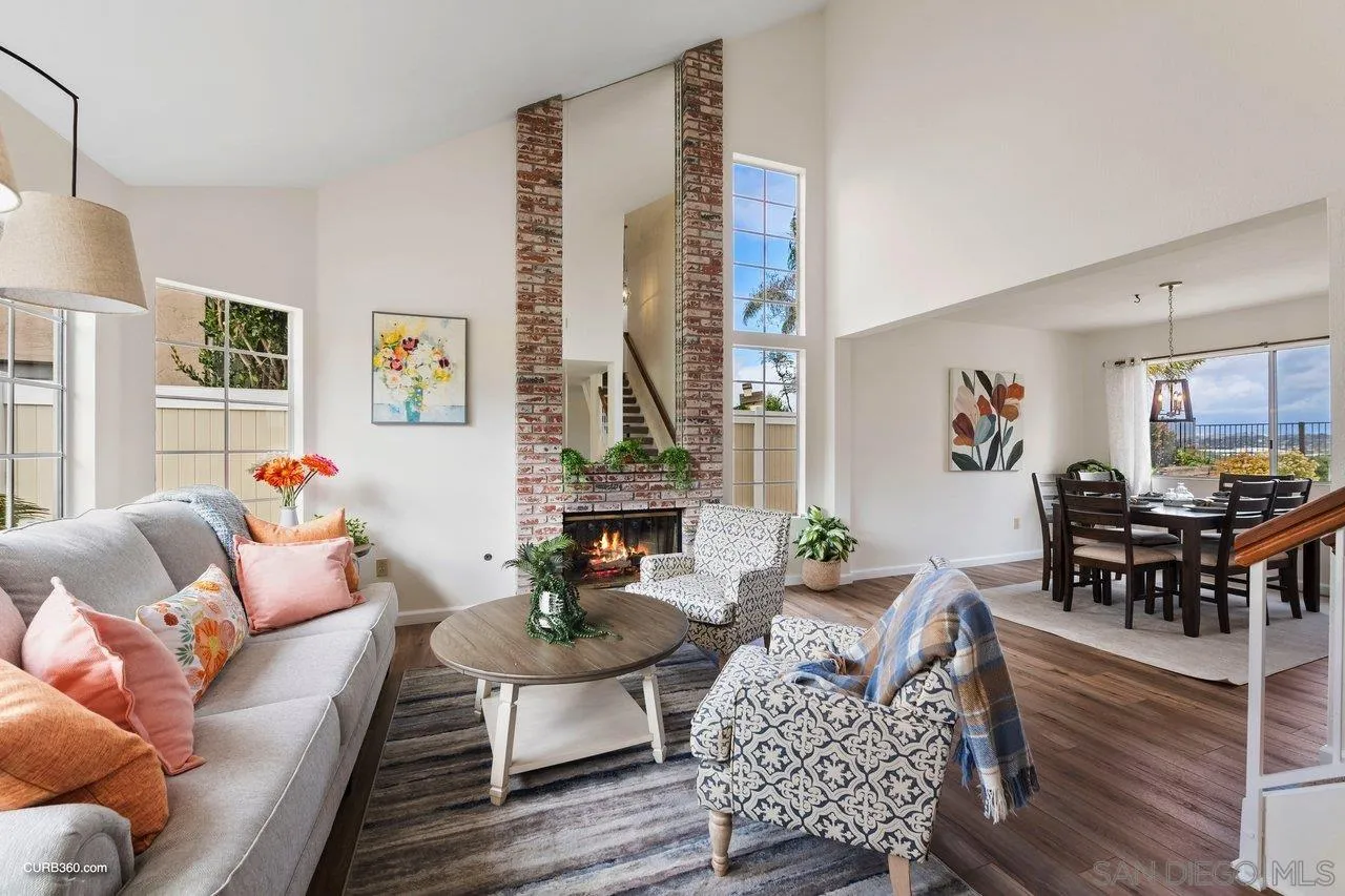 1373 Crestview Drive Oceanside, CA 92056 - Photo 8 of 33 a living room with furniture and wooden floor