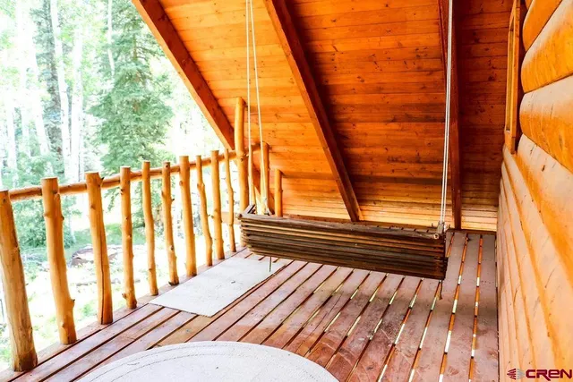 a view of deck with patio