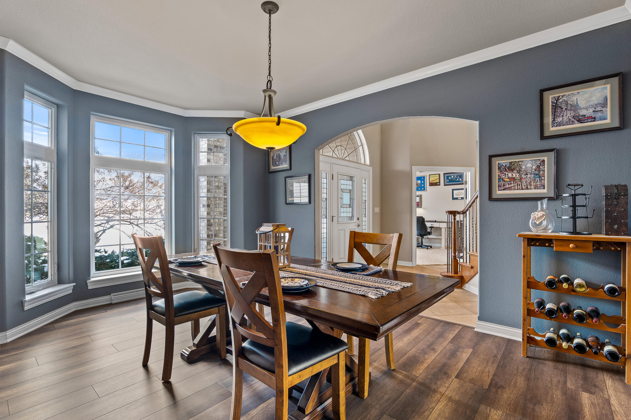 517 Oriole Lane Howards Grove, WI 53083 - Photo 7 of 68 Formal Dining w Tons of Natural Light