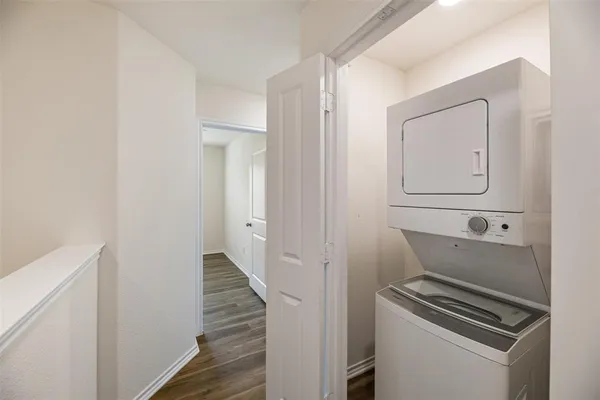a room with storage and utility