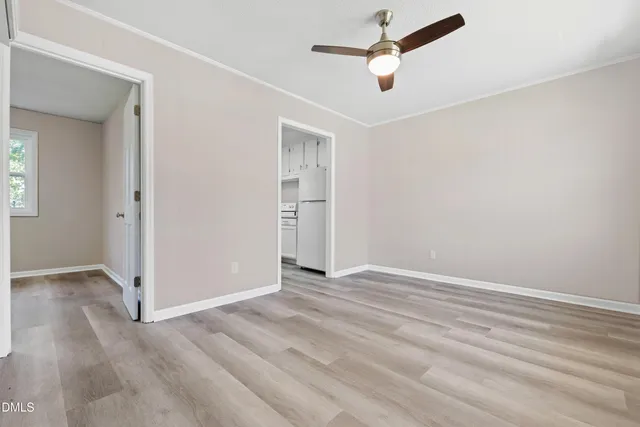 wooden floor in an empty room