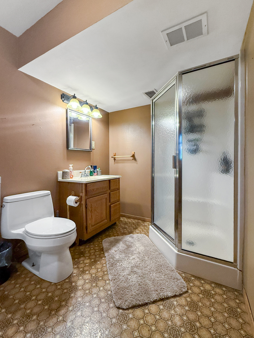 3288 Knox Drive Freeport, IL 61032 - Photo 36 of 41 a bathroom with a sink a toilet and shower