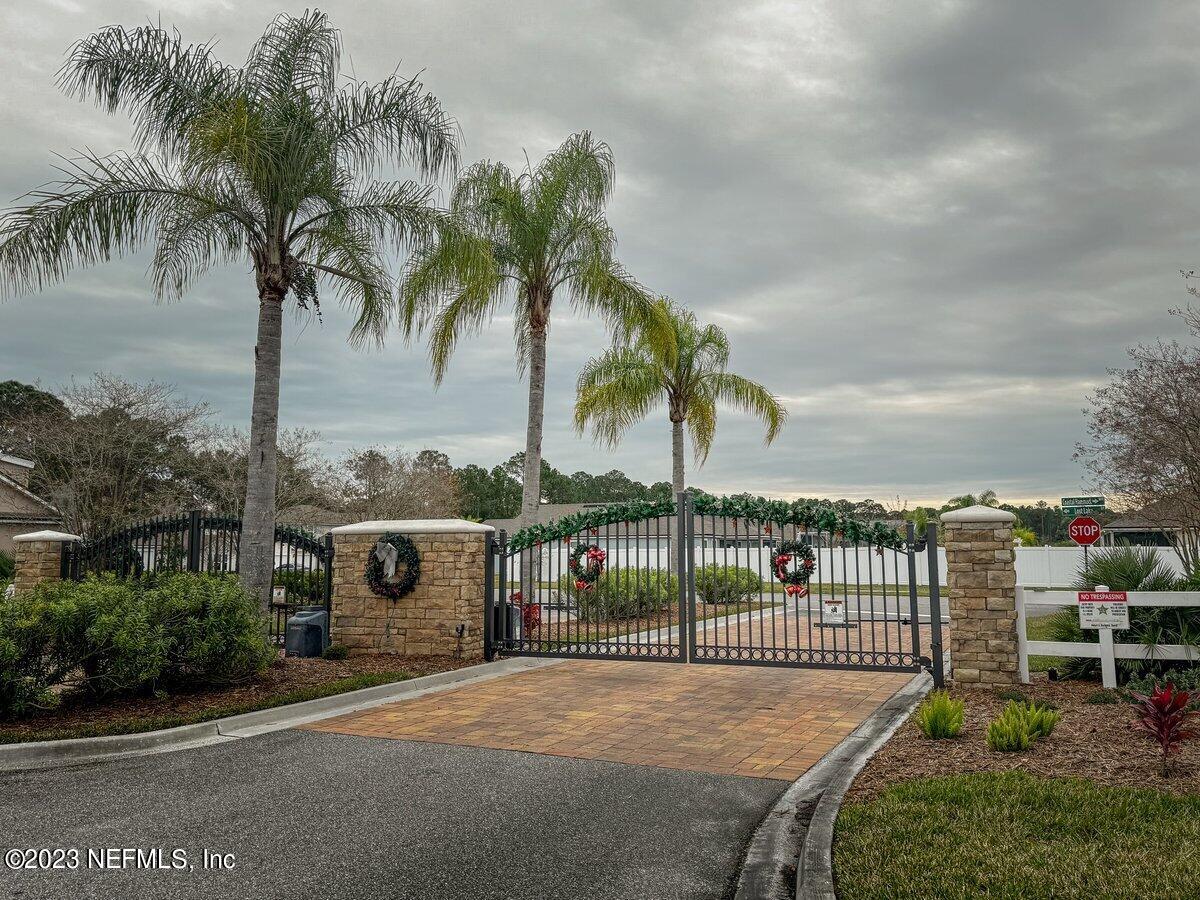 67 Salt Point St. Augustine, FL 32086 - Photo 35 of 39 a view of a garden with palm trees