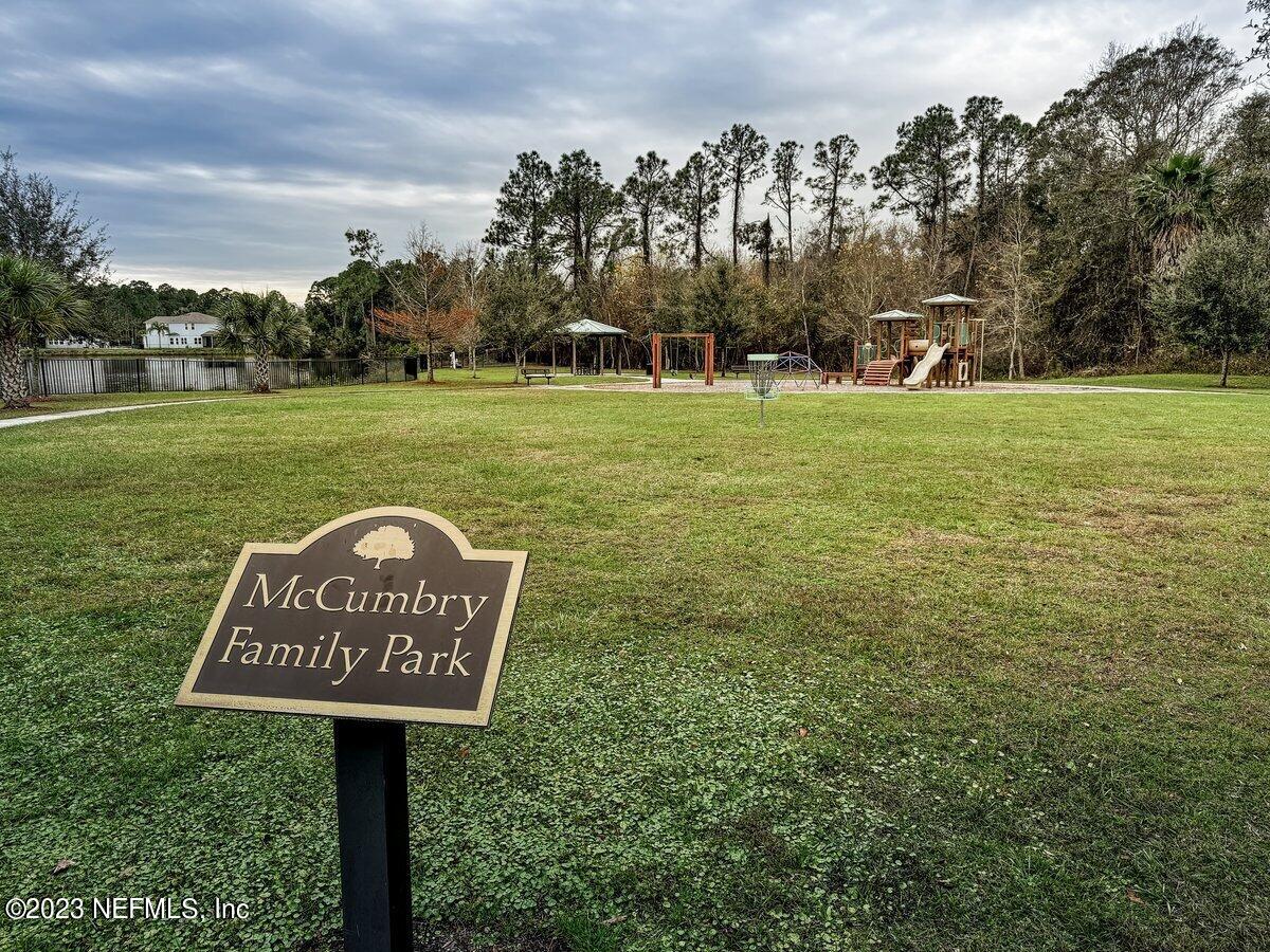 67 Salt Point St. Augustine, FL 32086 - Photo 36 of 39 a view of a park with welcome board