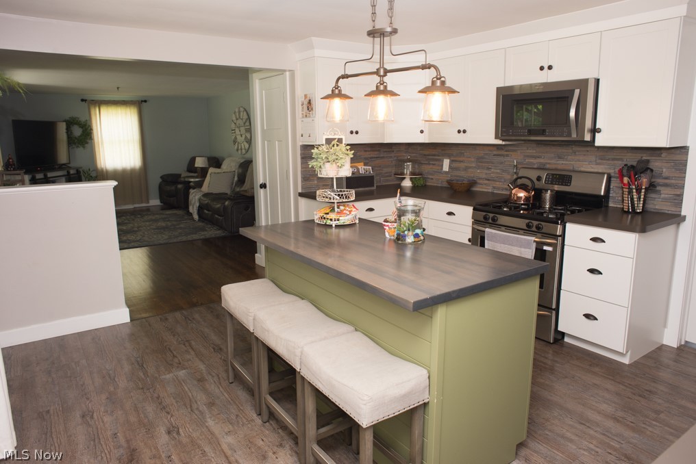5455 Cleveland Road Wooster, OH 44691 - Photo 12 of 26 Remodeled kitchen with stainless steel appliances