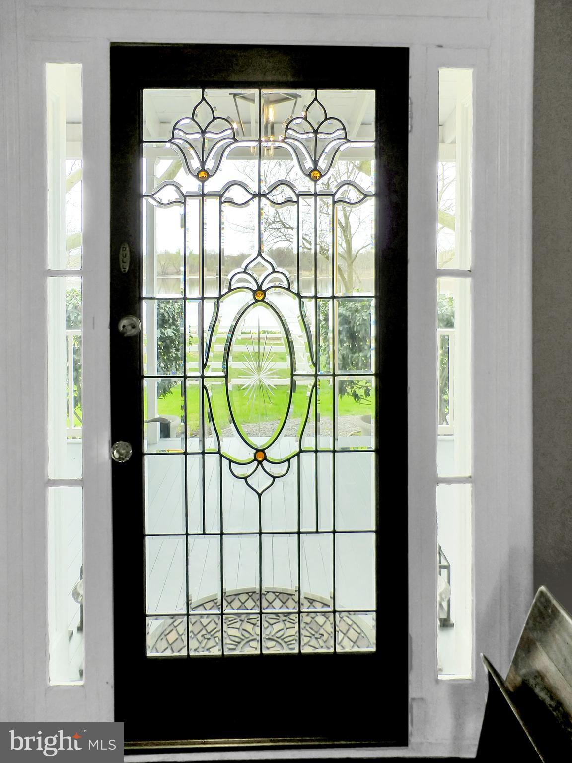 100 Russ Farm Way Riverside, NJ 08075 - Photo 37 of 132 Antique leaded glass door