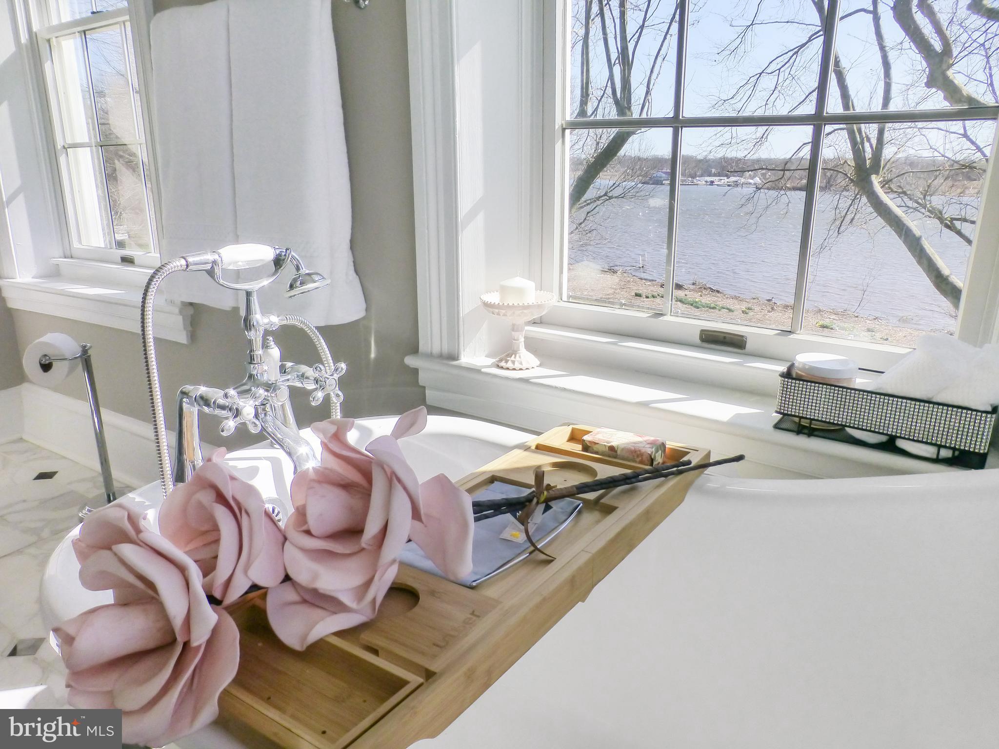 100 Russ Farm Way Riverside, NJ 08075 - Photo 54 of 132 Soaking tub overlooks water