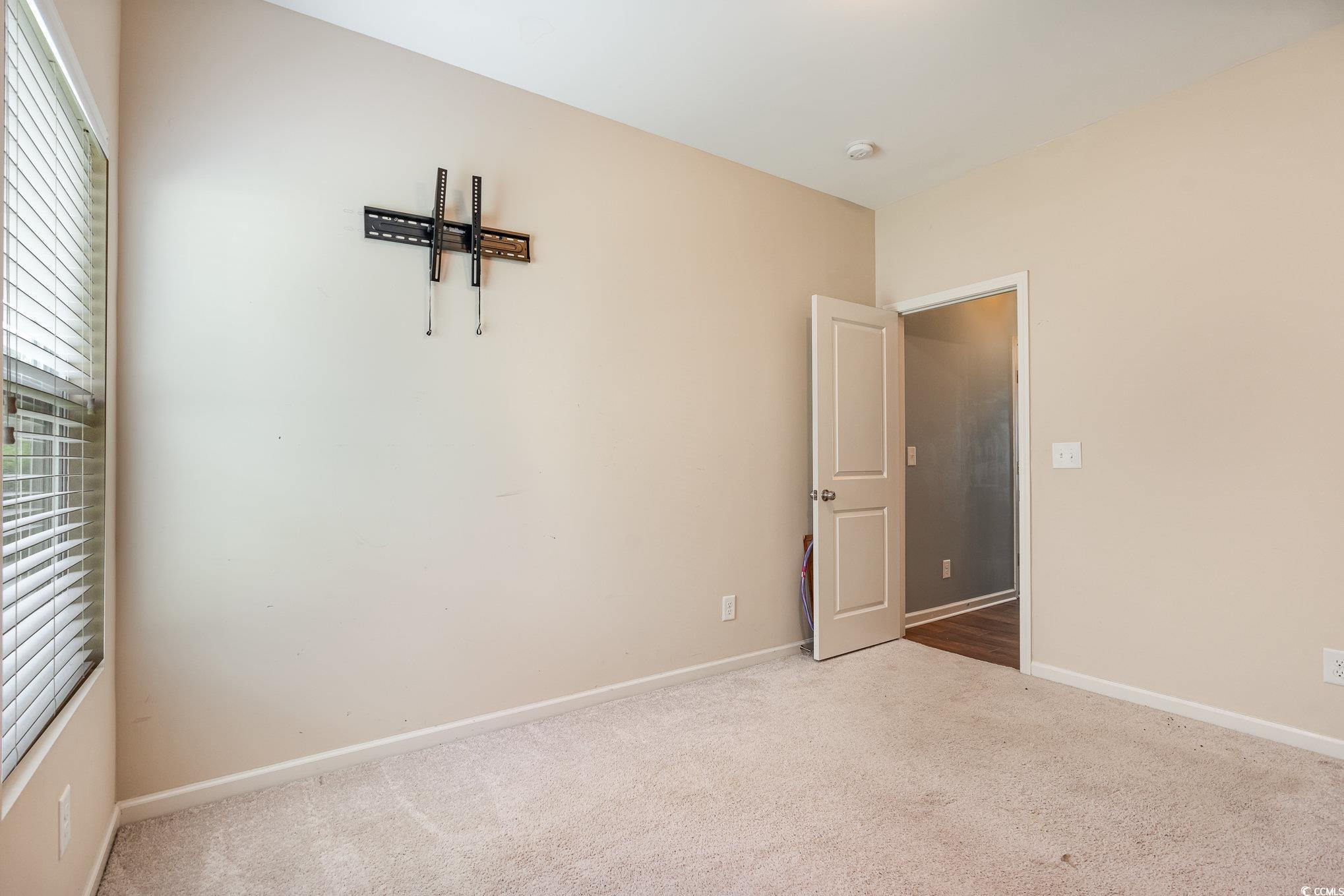 436 Cotton Grass Drive Loris, SC 29569 - Photo 19 of 33 Spare room featuring carpet flooring, baseboards, and a smoke detector
