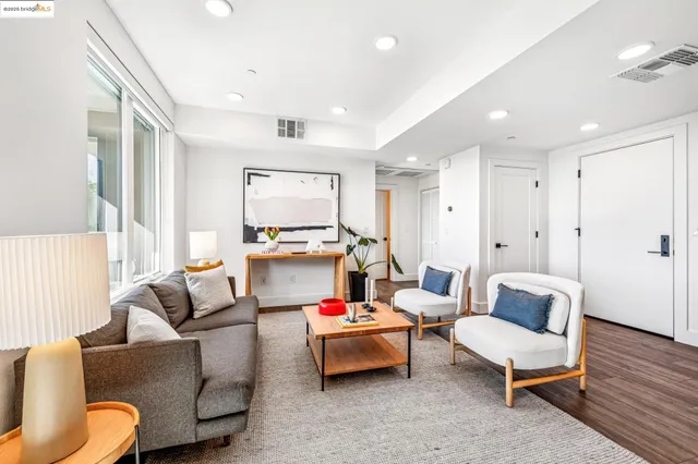 a view of a couch in the roof deck