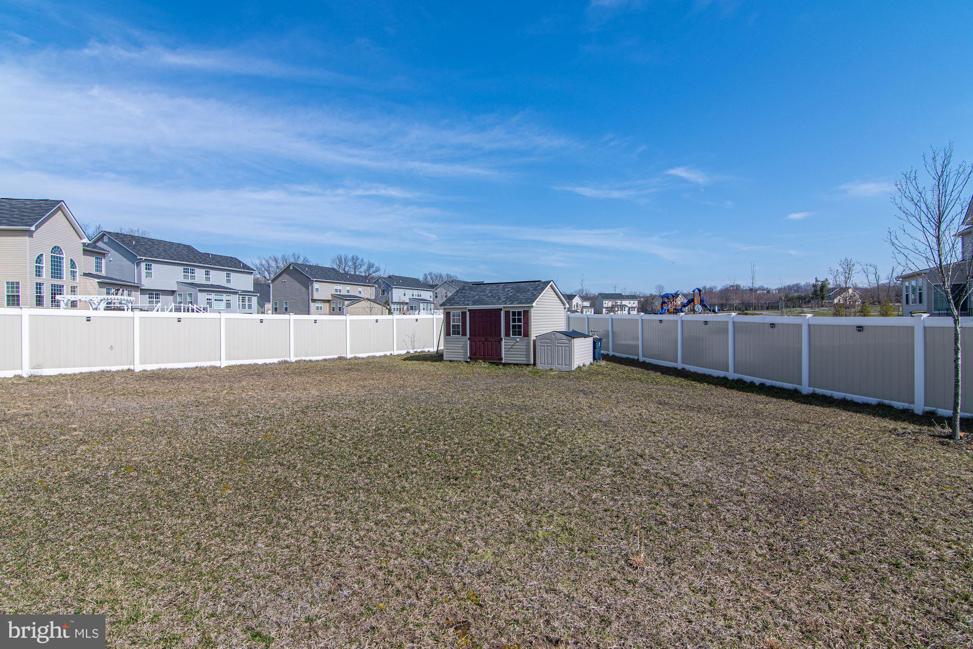 11538 Neon Road Fort Washington, MD 20744 - Photo 44 of 45 Fully Fenced Flat Backyard w/Shed