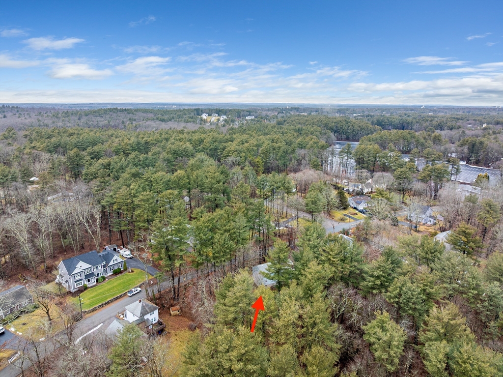 58 Lakeview Road Foxboro, MA 02035 - Photo 36 of 42 an aerial view of residential houses with outdoor space and trees