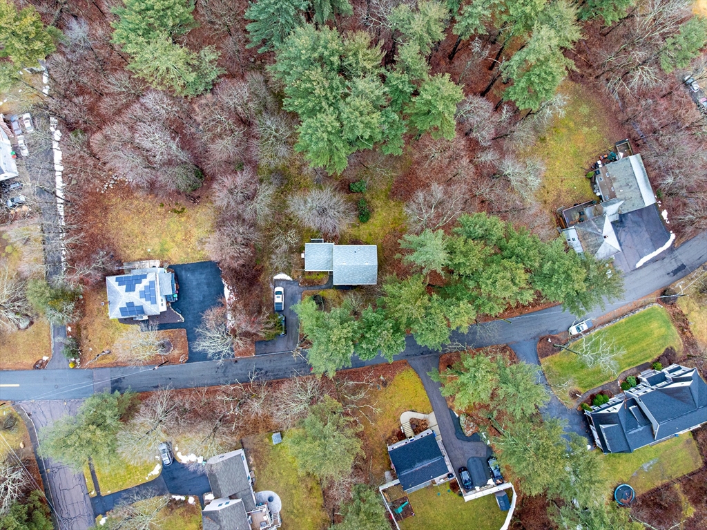 58 Lakeview Road Foxboro, MA 02035 - Photo 8 of 42 an aerial view of a house with outdoor space