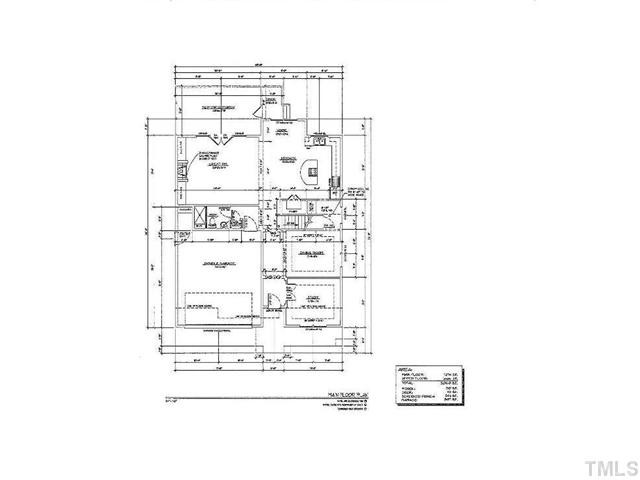 6508 Glendower Road Raleigh, NC 27613 - Photo 3 of 4 1st Floor Plan