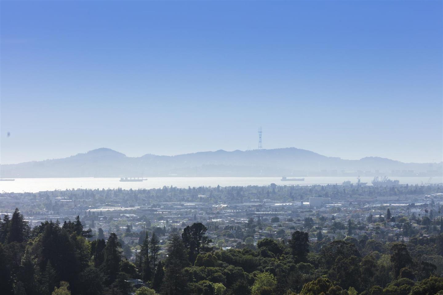 Oakland, 94605 - Photo 27 of 61 a view of a city with tall trees in the background