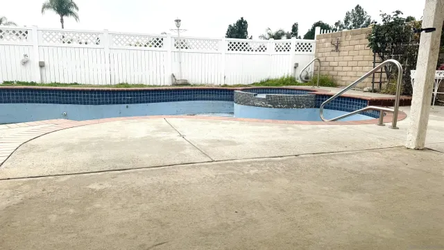 a view of a terrace with seating space