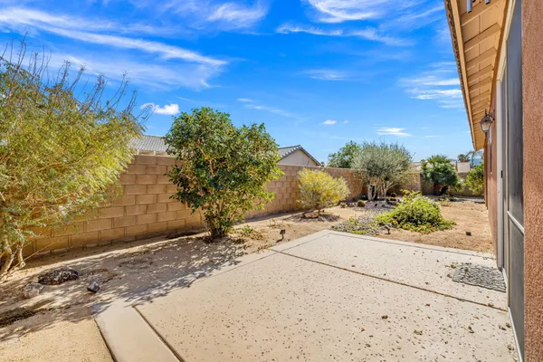 a view of a house with a patio