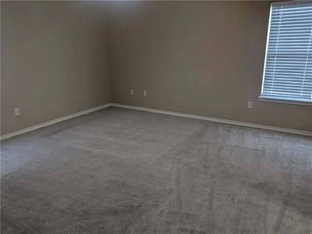 a close view of closet