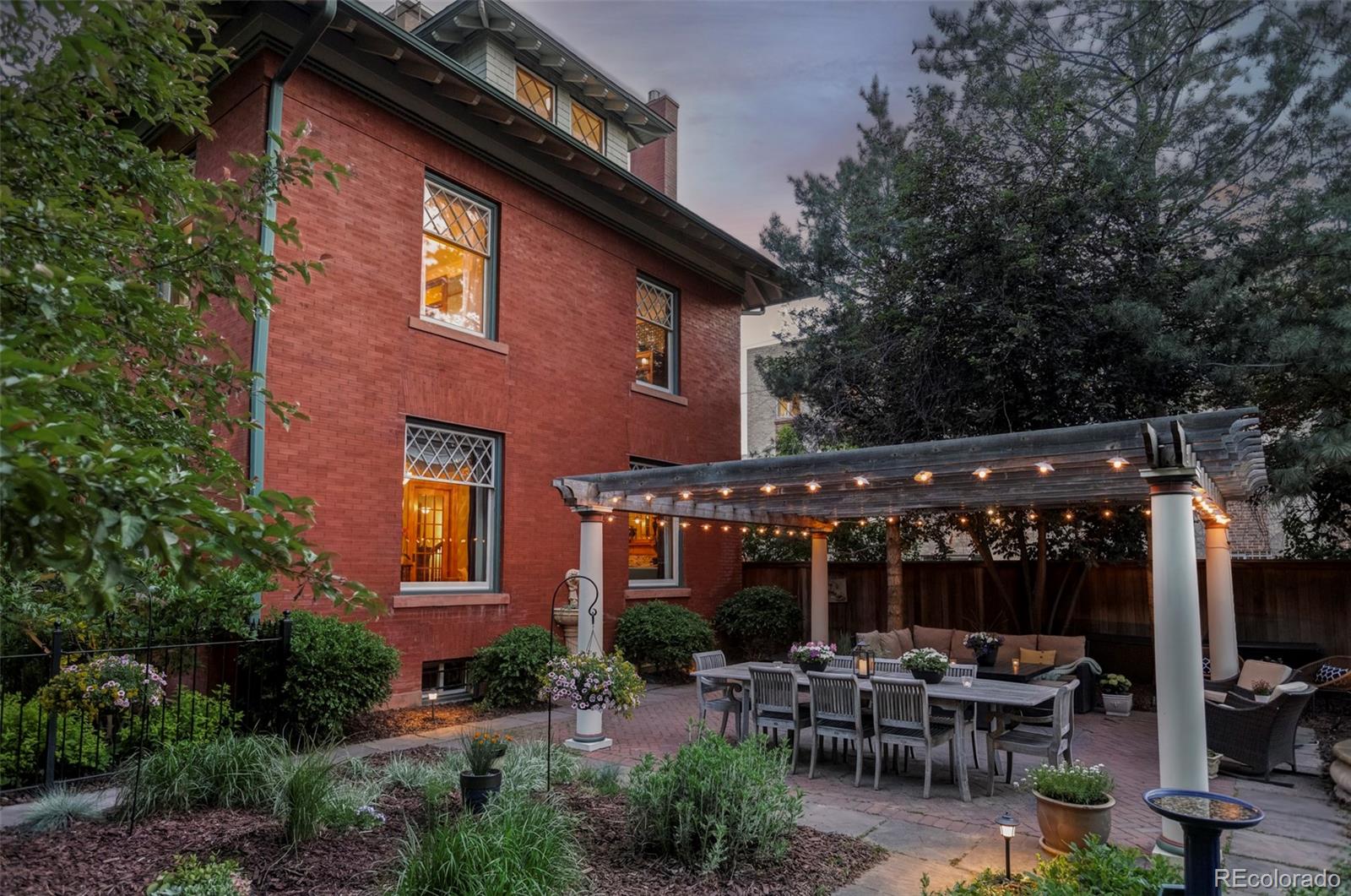 1275 Franklin Street Denver, CO 80218 - Photo 39 of 48 a view of the patio of the house