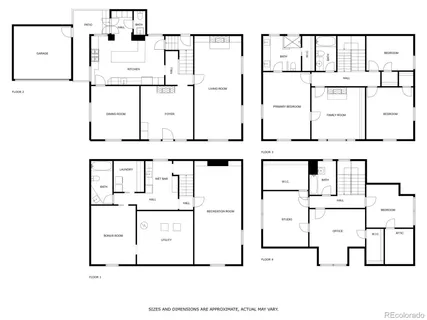 a picture of a floor plan