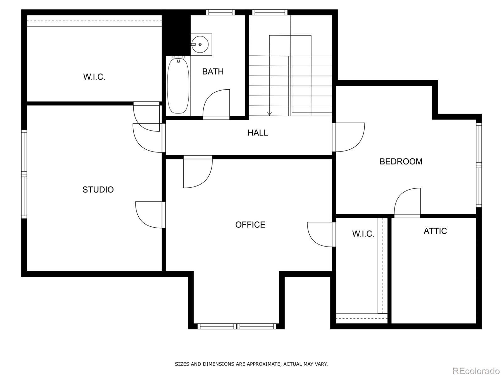1275 Franklin Street Denver, CO 80218 - Photo 47 of 48 a picture of a room with a floor to ceiling window