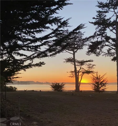 a view of beach and ocean