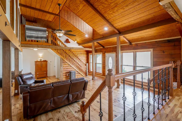 a view of an outdoor space and a yard