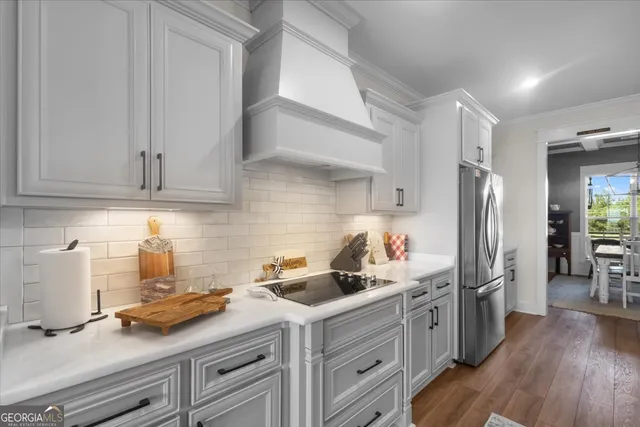 a bathroom with a double vanity sink mirror and double