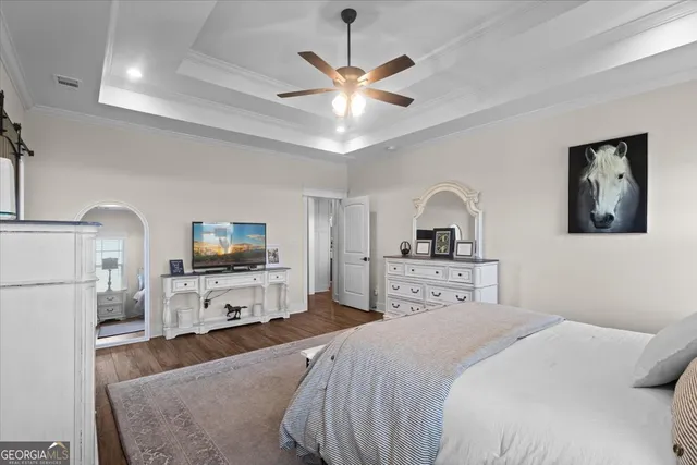 a view of an ocean and beach