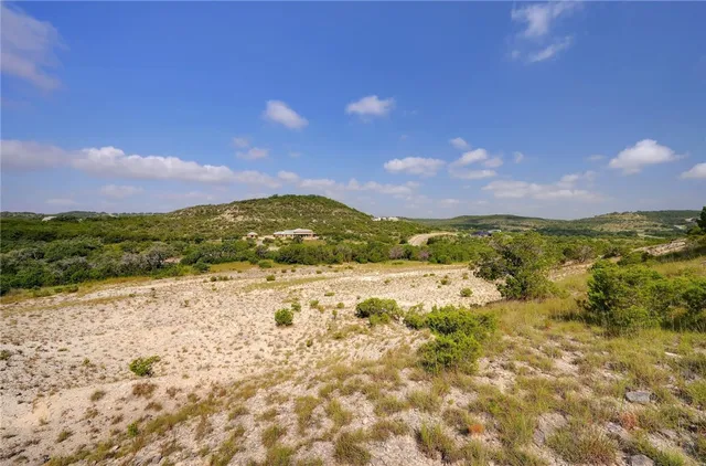 a view of a city with lots of green space