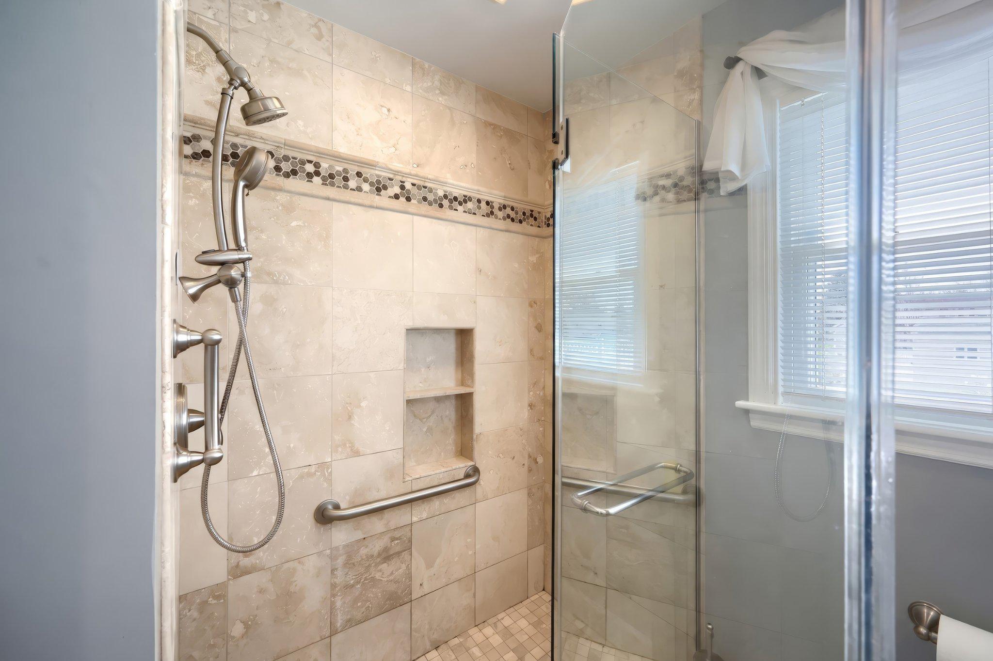 410 Diller Road Hanover, PA 17331 - Photo 22 of 41 a bathroom with a glass shower door