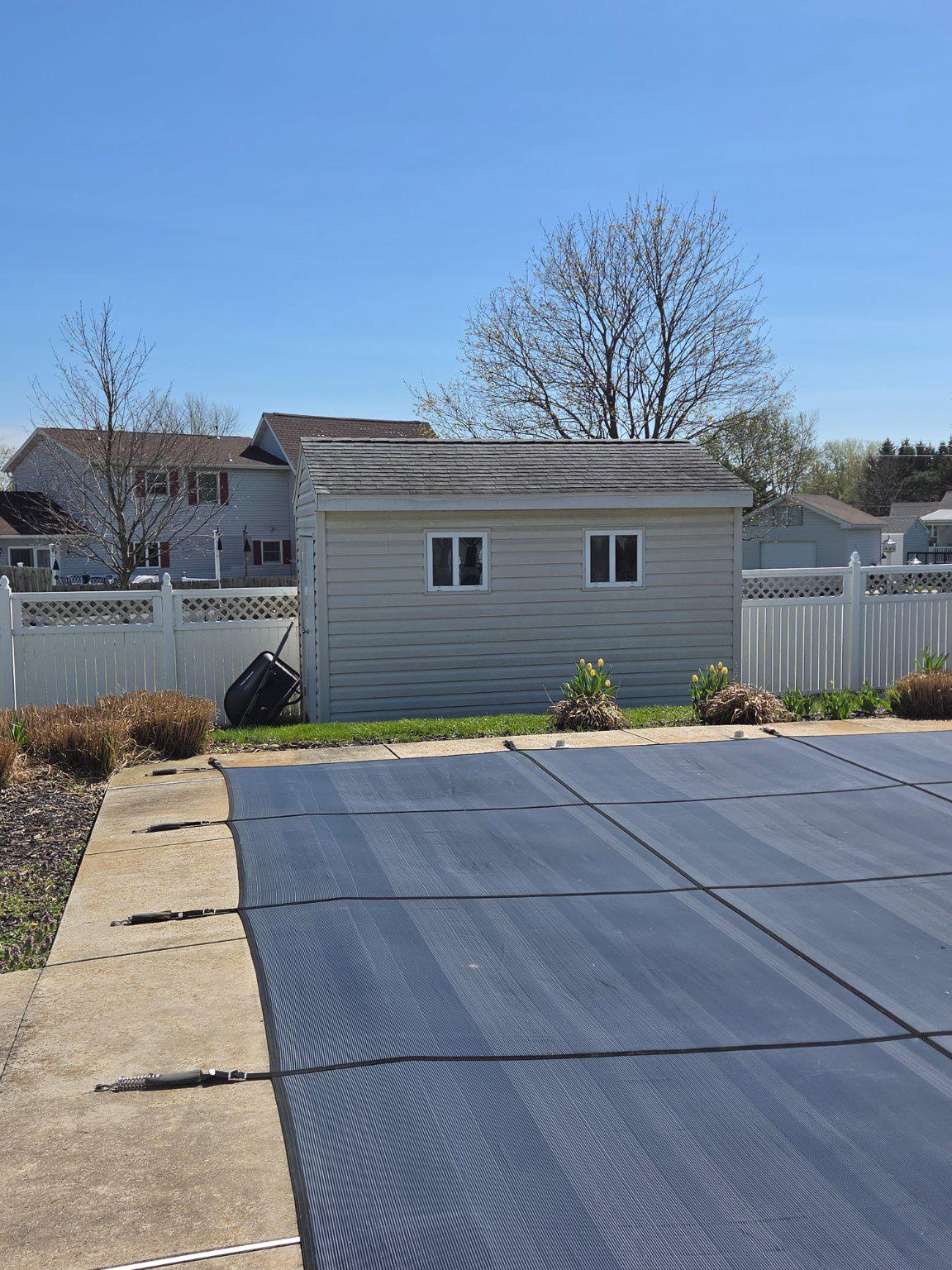 410 Diller Road Hanover, PA 17331 - Photo 6 of 8 Fully fenced backyard with a shed.