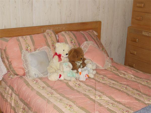 8 Leatherchip Road Holbrook, MA 02343 - Photo 14 of 18 a bed with a white comforter and pillows