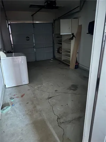 a view of storage and utility room